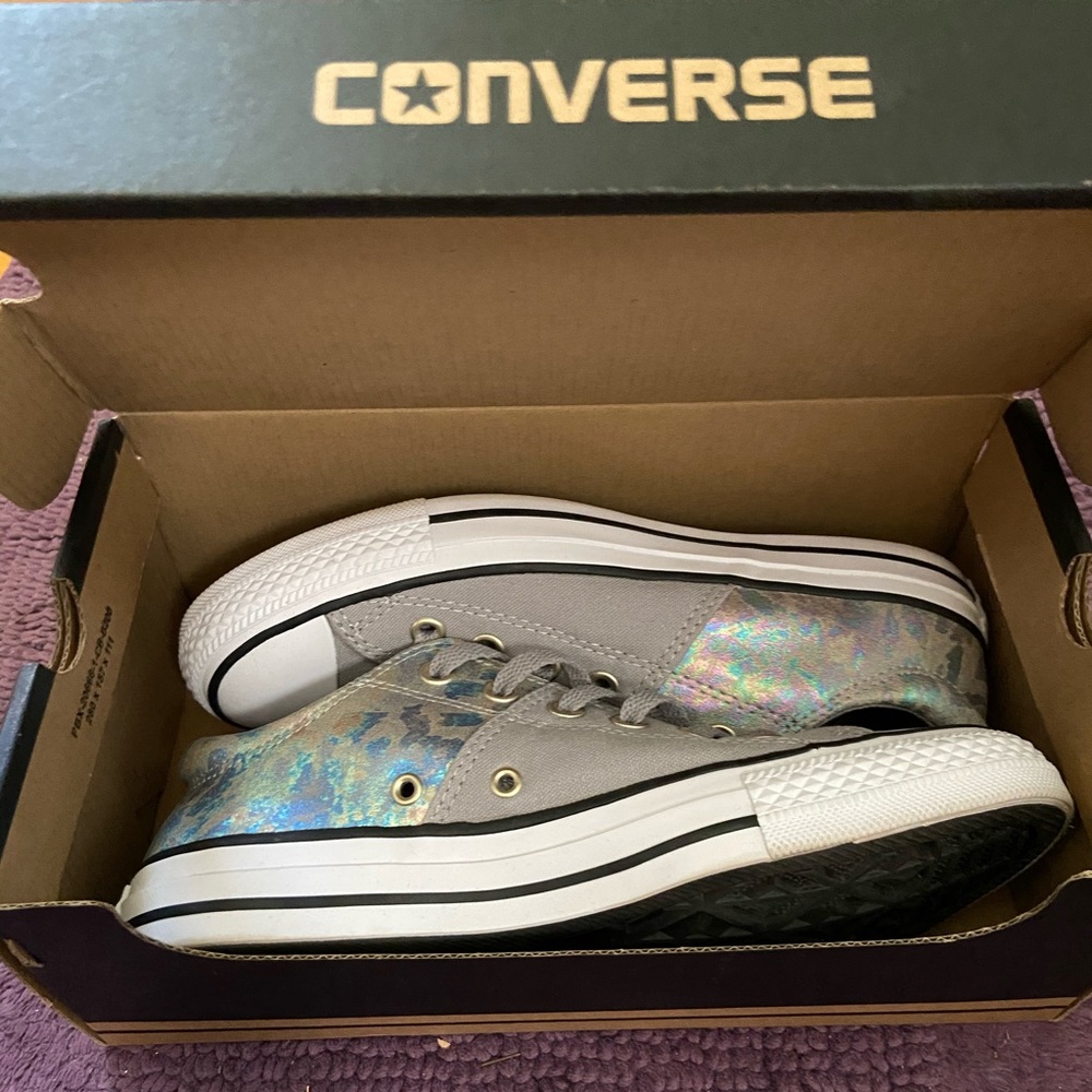 Metallic Converse
